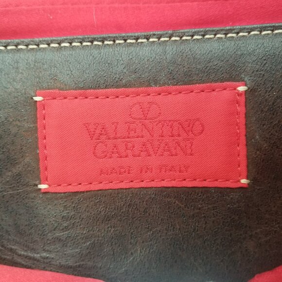 Valentino Garavani vintage animal print beige brown shoulder bag - Picture 11 of 12